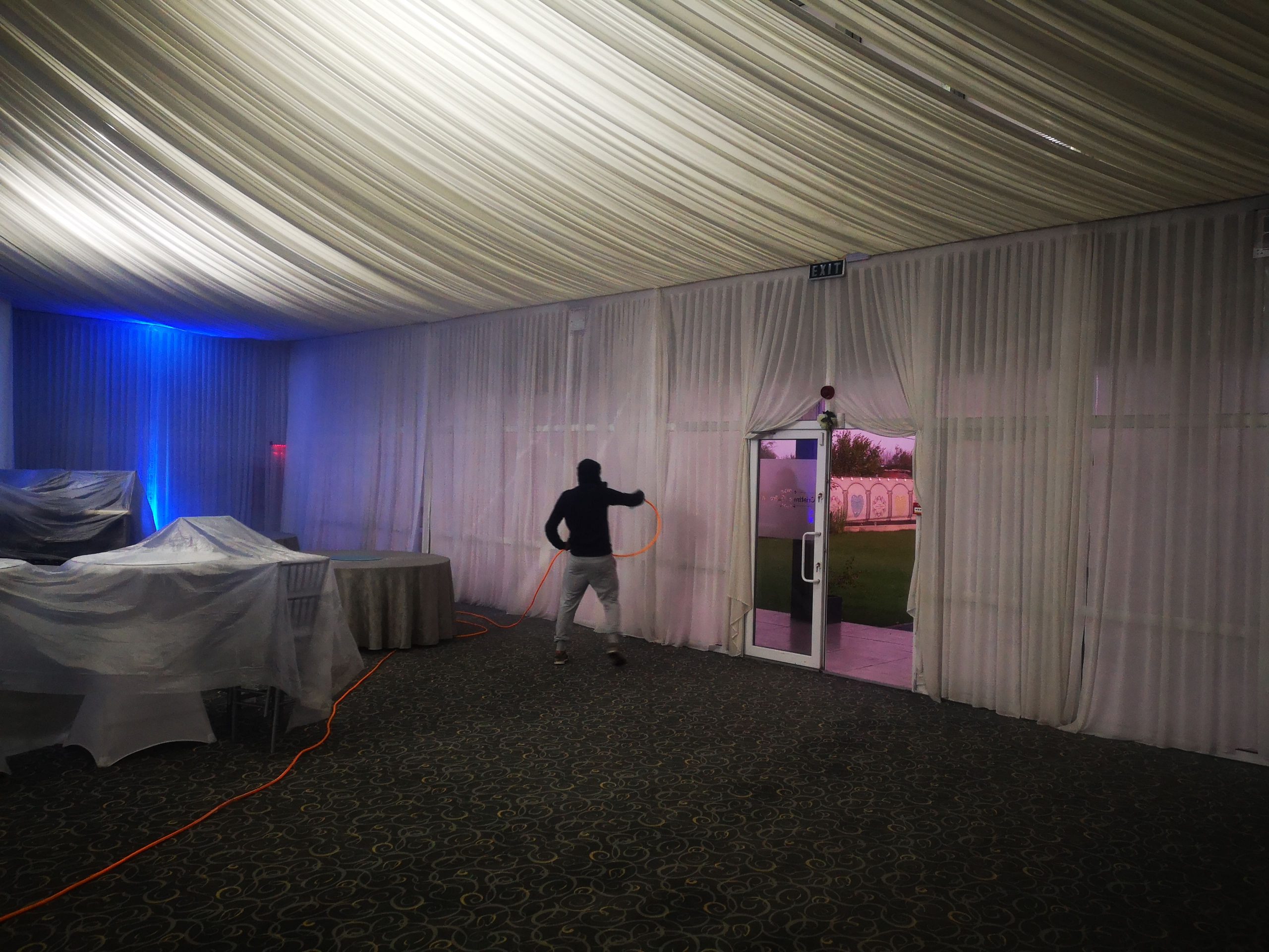 Ignifugare materiale textile